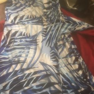 Blue dress